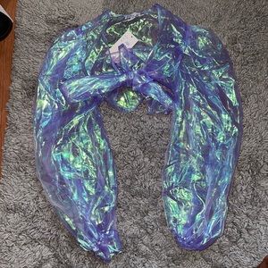 PUFF SLEEVE LAVENDER TOP